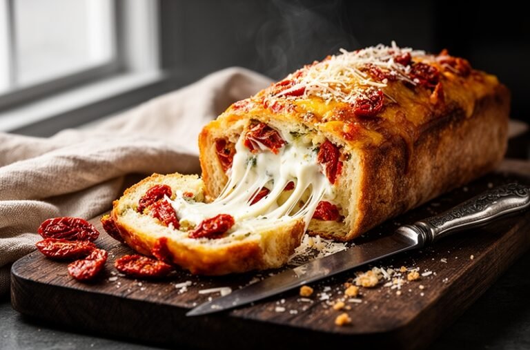 Cheesy Italian Pizza Loaf