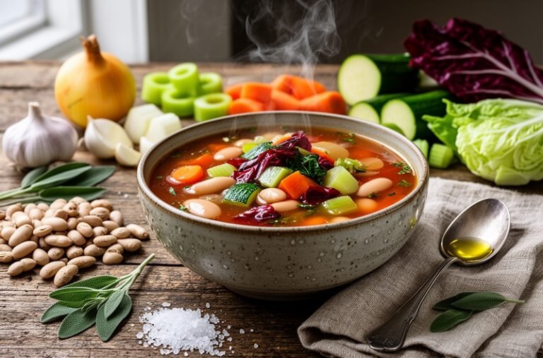Hearty Tuscan-Inspired Fretwell Italian Vegetable Soup