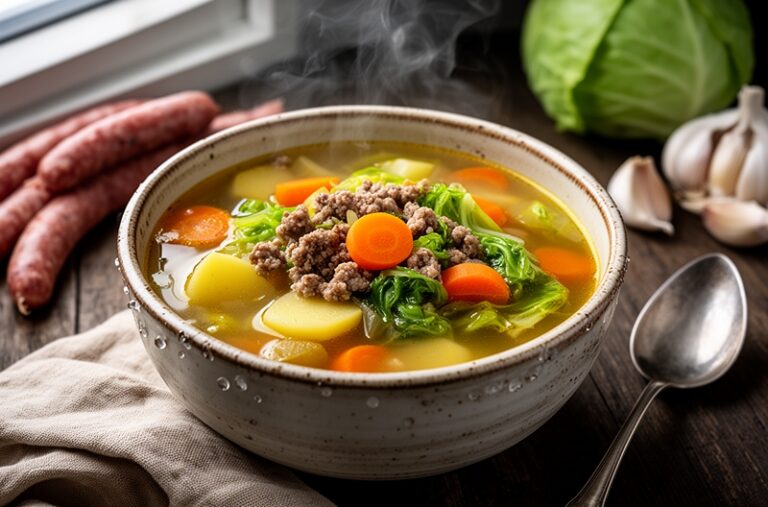 Hearty Italian Sausage and Vegetable Soup