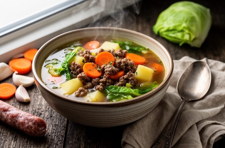 Hearty Italian Sausage and Vegetable Soup