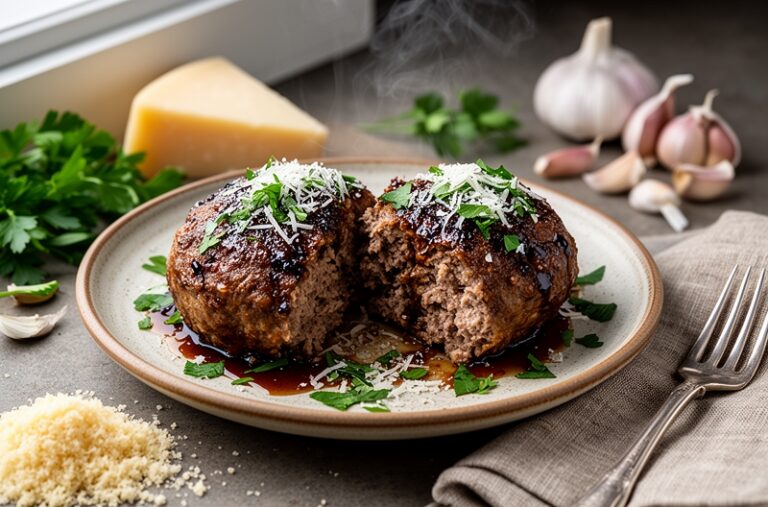 Savory Individual Italian Meatloaves