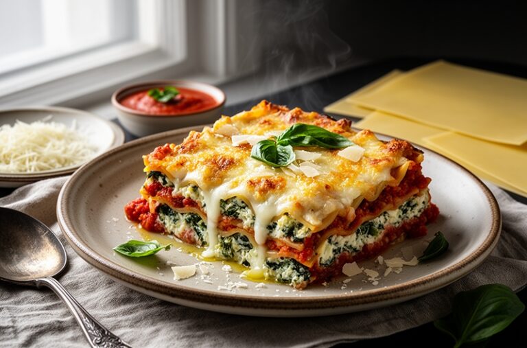 Spinach Artichoke Lasagna