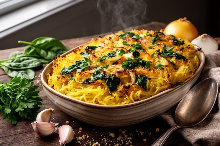 Italian Spaghetti Squash Casserole