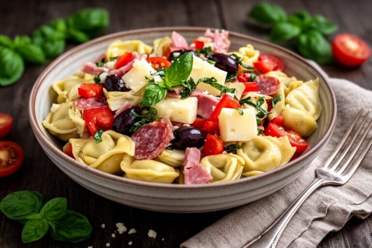Vibrant Italian Tortellini Salad