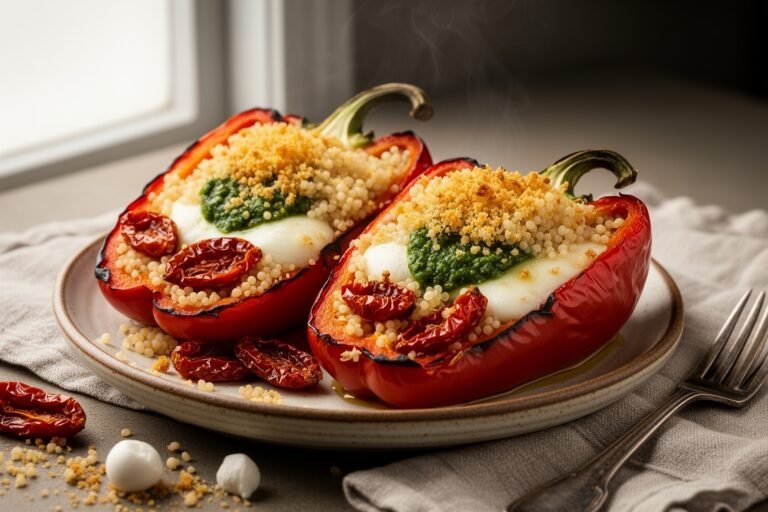 Vibrant Italian Stuffed Sweet Peppers