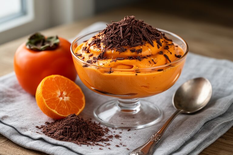 Persimmons Italian Mousse