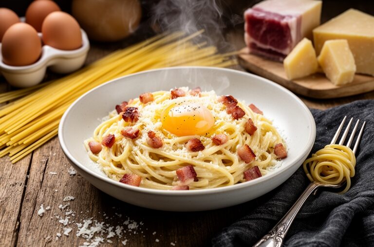 Authentic Roman Spaghetti Carbonara: A Timeless Classic