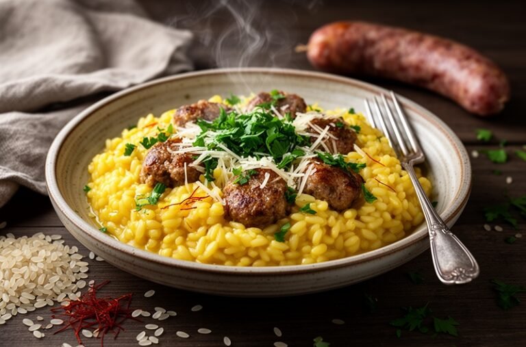 Risotto with Italian Sausage