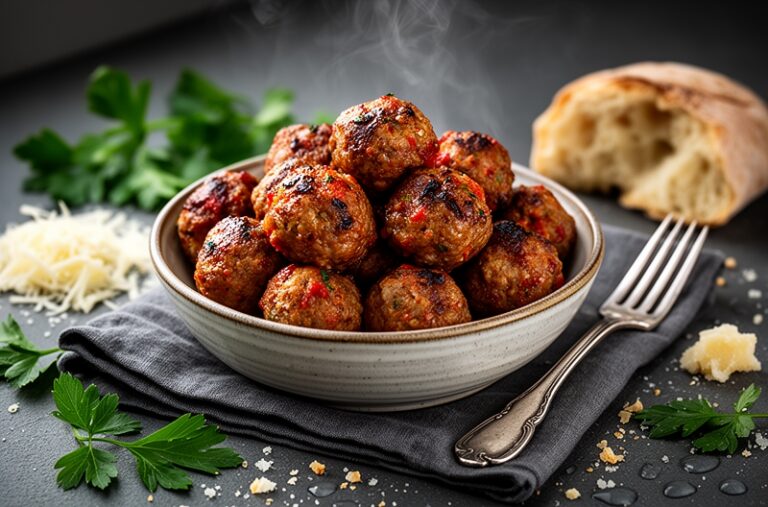 Roasted Italian Meatballs