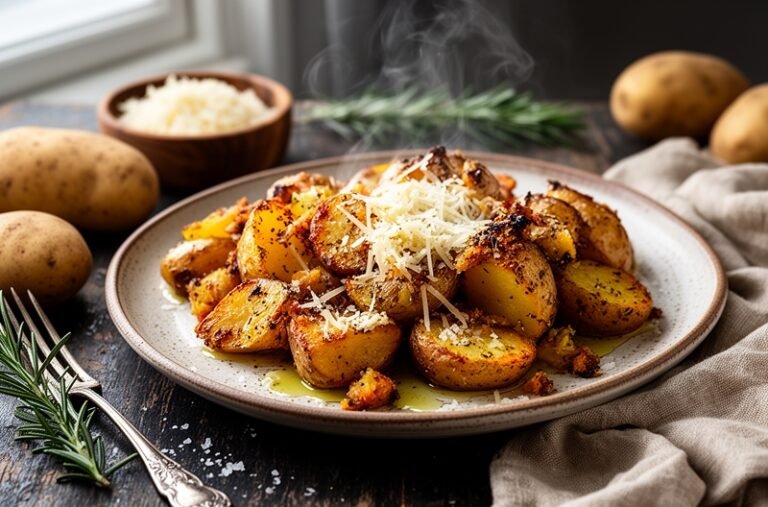 Roasted Italian Parmesan Potatoes