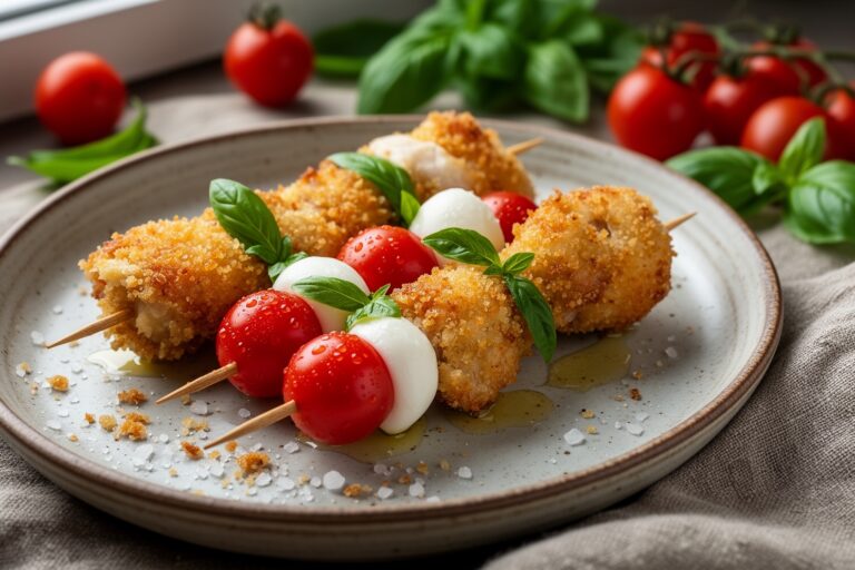 Chicken Caprese Appetizers