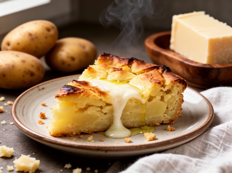 The Grand Roman Potato Pie: A Velvety Cheese Masterpiece