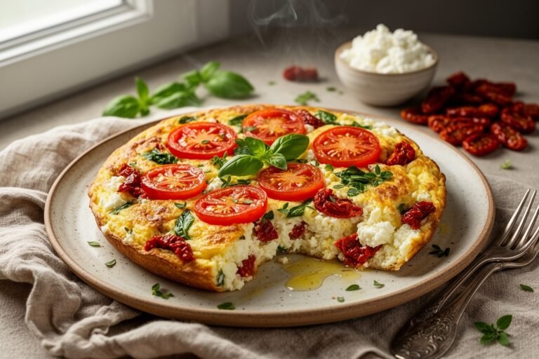 The Roman Ricotta Frittata: A Golden Whisper of Italian Morning Elegance