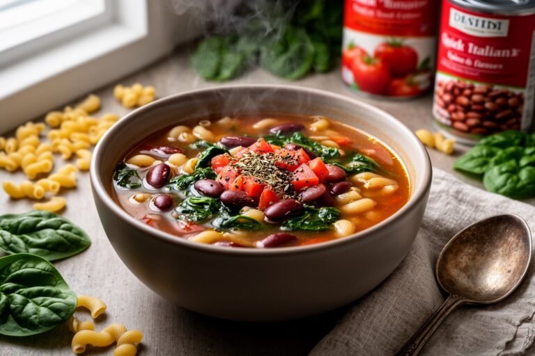 Quick Italian Spinach And Pasta Soup: A Wholesome Gustoli Classic