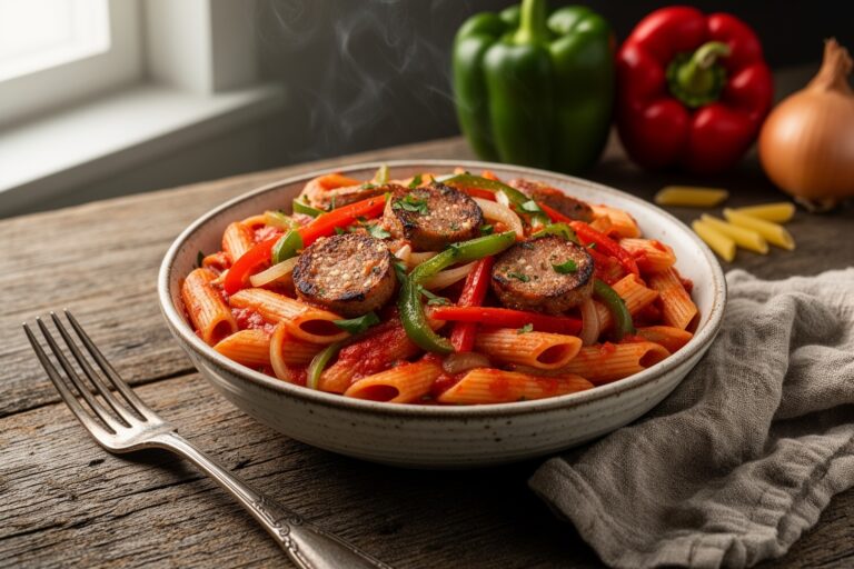 Italian Sausage and Penne Dinner