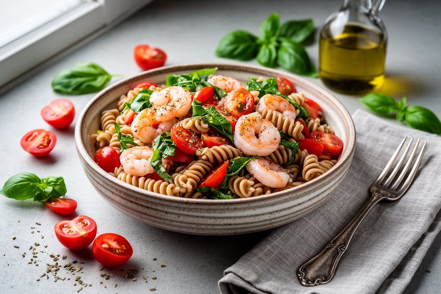 italian-shrimp-and-pasta-salad - Authentic Italian Cuisine by Gustoli