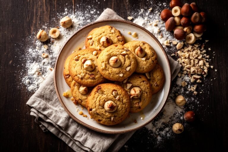 Italian Hazelnut Cookies: Alessia's Golden Hazelnut Jewels